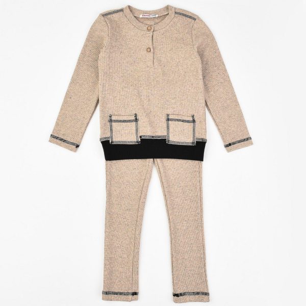 Boys Contrast Stitch Button Set Online Hot Sale - Image 4
