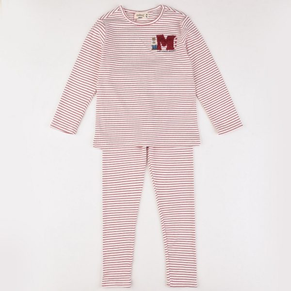Melange L.S Stripes PJ Set Sale - Image 4