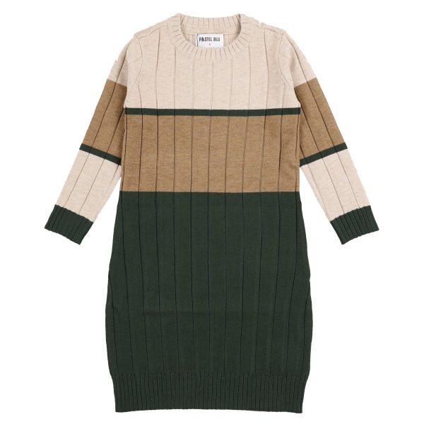 Knit Wide Rib Dress Cheap