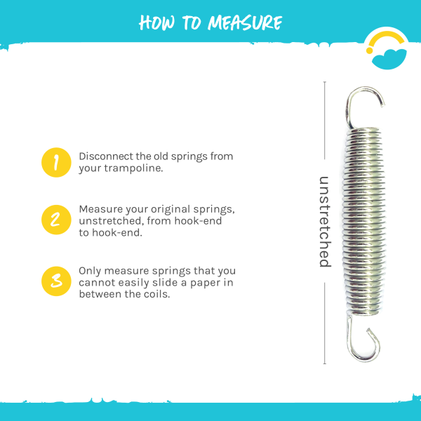Standard Trampoline Springs - 6.0 in (Pack of 12,24,36,48) Sale - Image 3